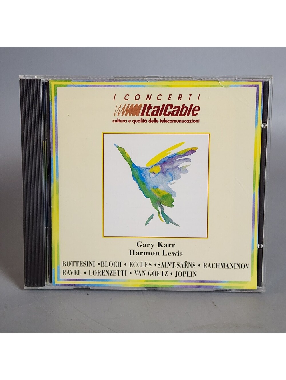 Gary Karr Harmon Lewis - I Concerti ItalCable CD Classical Bottesini Bloch Ravel